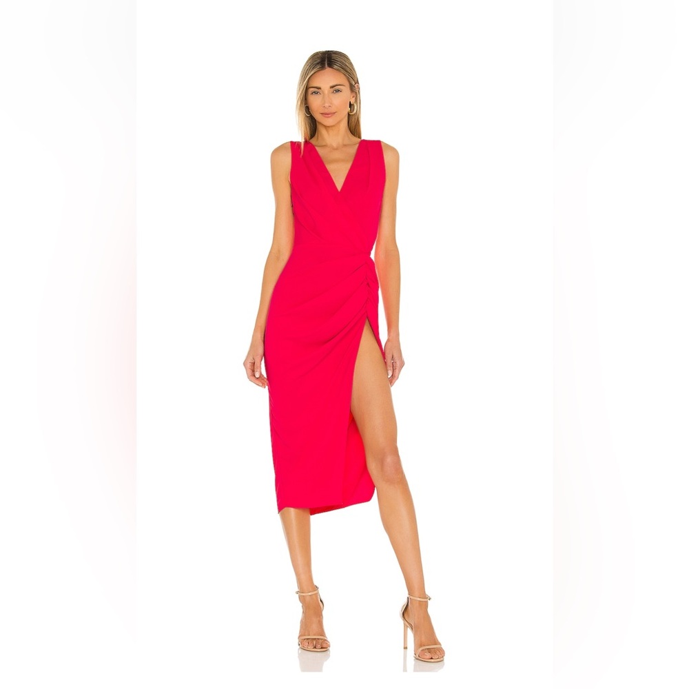 Amanda Uprichard Pomona Dress in Begonia
